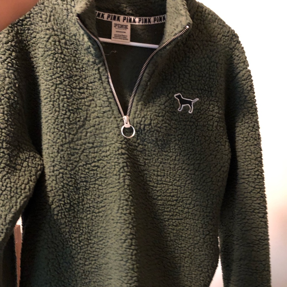 PINK Olive green jacket